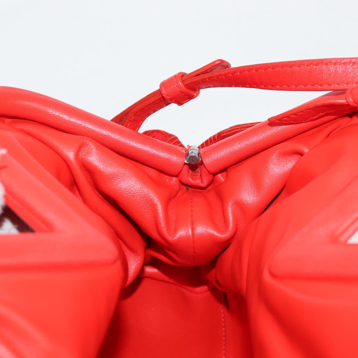 Bottega Veneta Point, Red, NYLON, handbag
