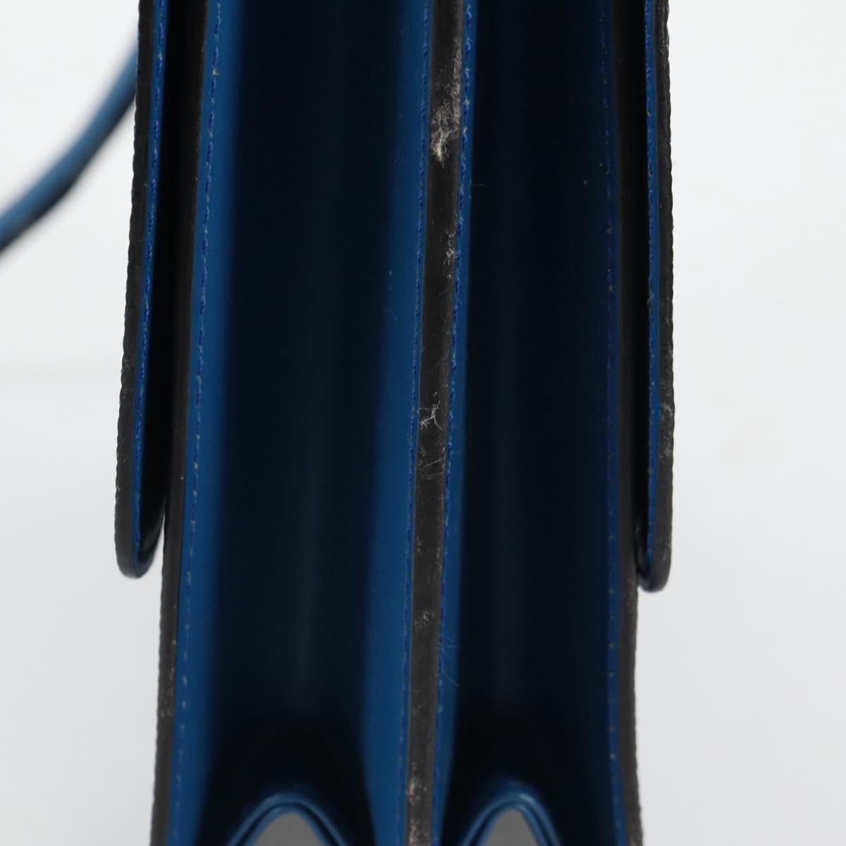Louis Vuitton Grenelle Epi Leather, Blue, Leather, Shoulder Bag