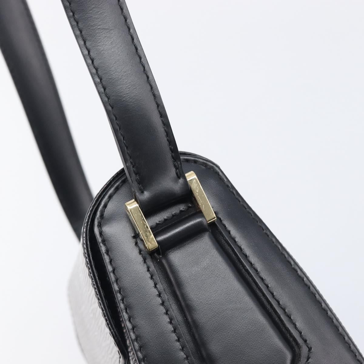 Louis Vuitton Buci Epi Leather, Black, Leather, Handbag