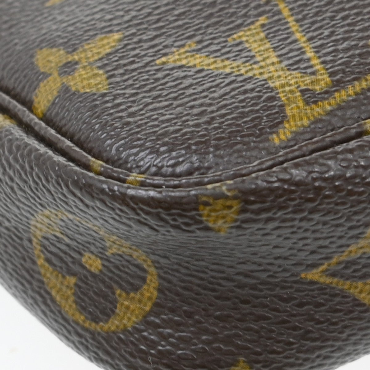Louis Vuitton Pochette Accessoires Monogram Canvas, Brown, Canvas, Wallet