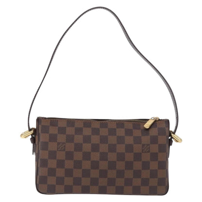 Louis Vuitton Ravello Damier Ebene, Brown, Canvas, Shoulder Bag