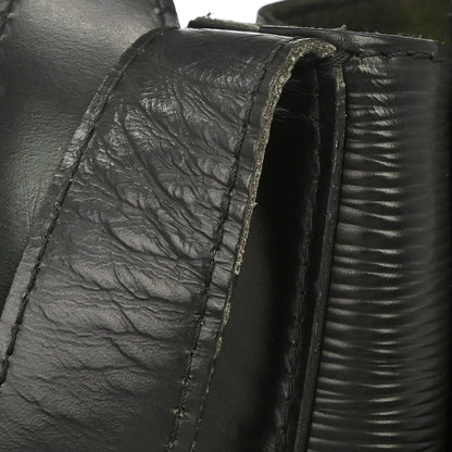 Louis Vuitton Vintage Sac d'Epaule Epi Leather, Black, Leather, Handbag