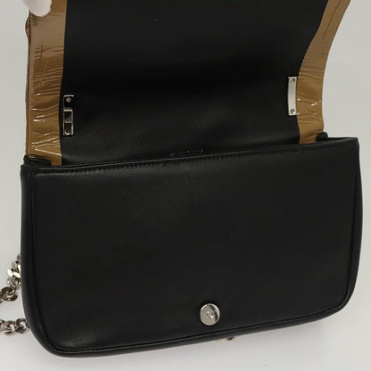 Burberry Lola, Silver, Leather, shoulder