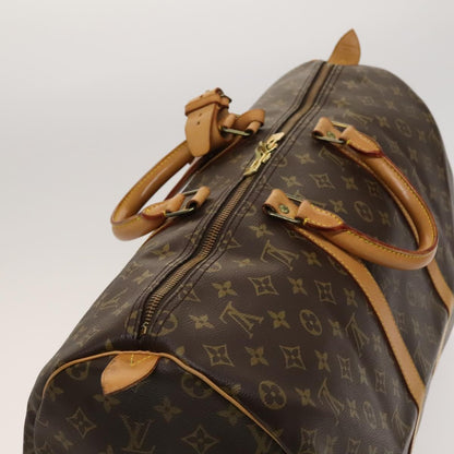 Louis Vuitton Keepall 50, Brown, Canvas, travel