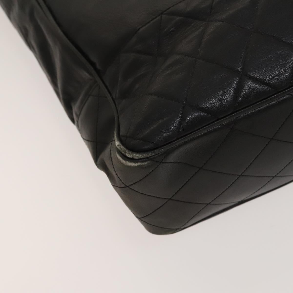 Chanel Quilted, Black, Leather, shoulder