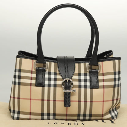 Burberry Nova Check, Beige, Canvas, tote