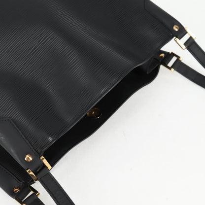 Louis Vuitton Mandala, Black, Leather, shoulder