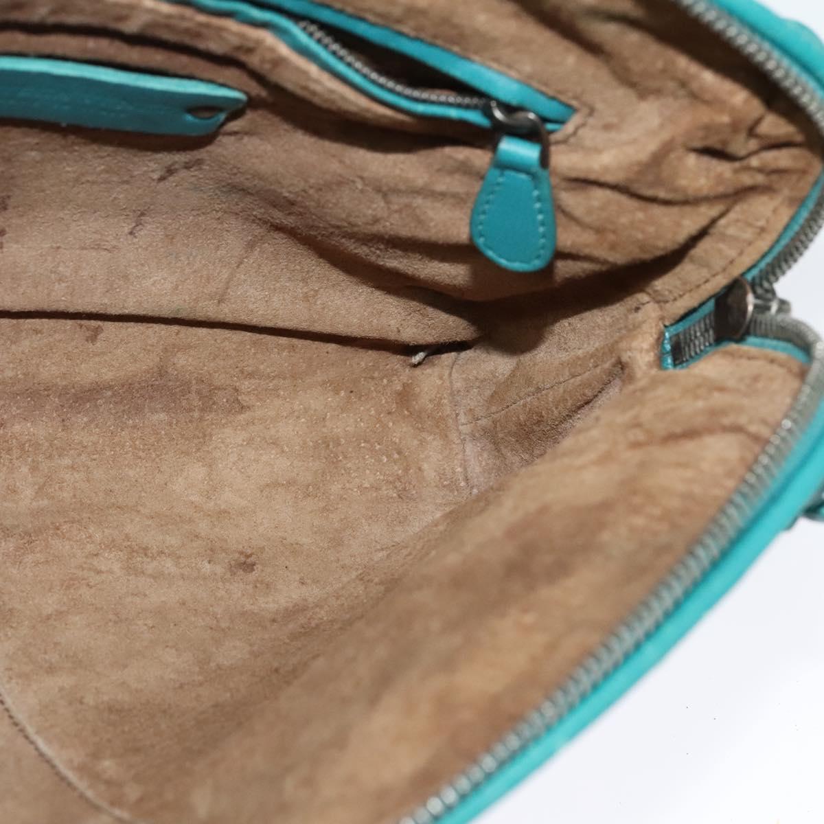 Bottega Veneta Intrecciato, Green, Leather, shoulder