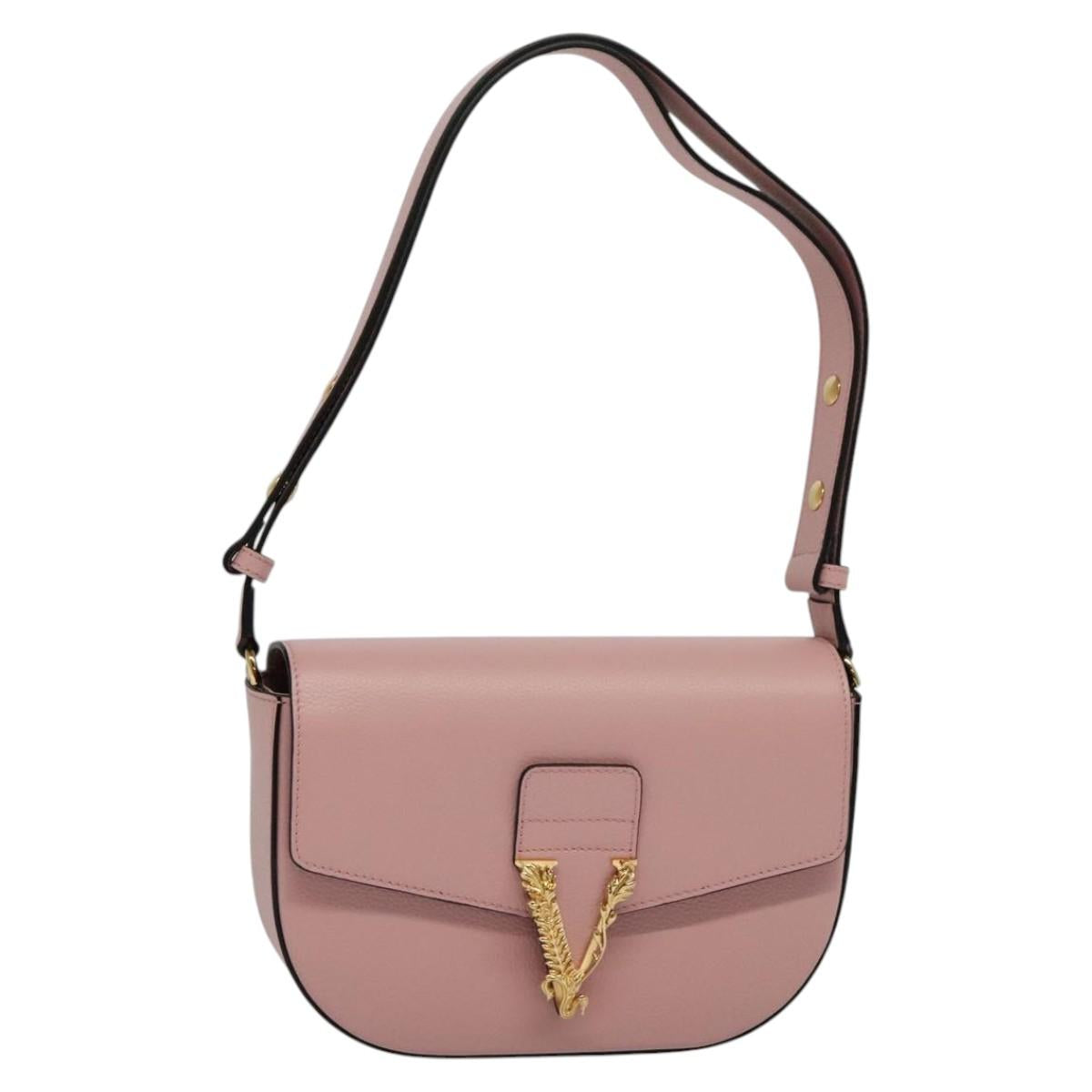 Versace Medusa, Pink, Leather, shoulder