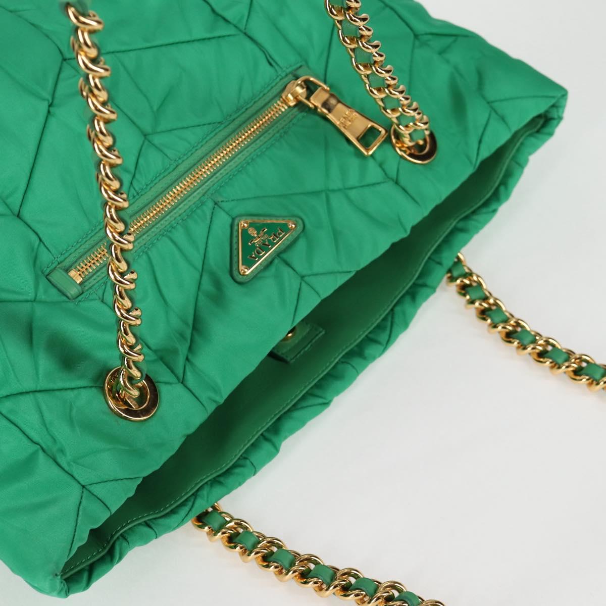 Prada Re-edition, Green, NYLON, tote