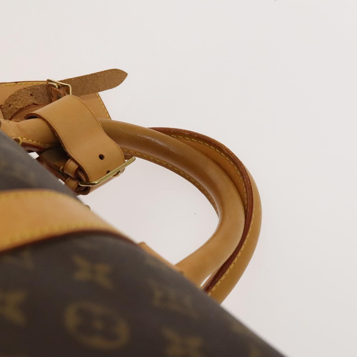Louis Vuitton Keepall 55, Brown, Canvas, travel