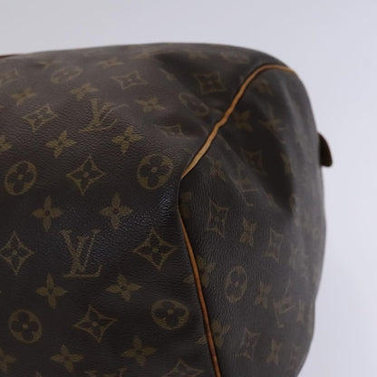 Louis Vuitton Keepall 50, Brown, Canvas, travel