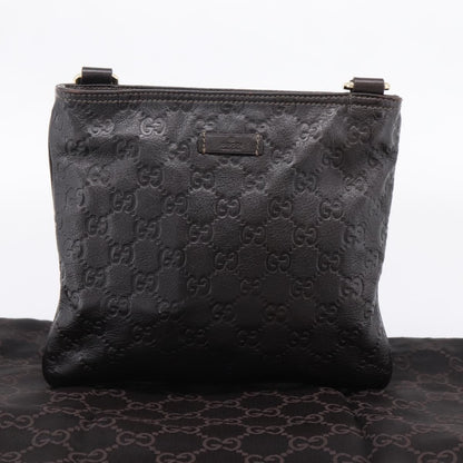 Gucci Crossbody Guccissima Leather, Brown, Leather, Crossbody Bag