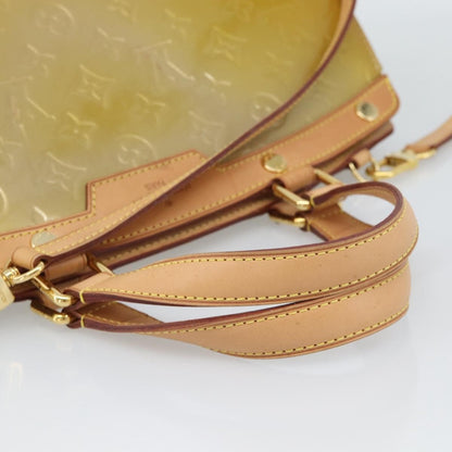 Louis Vuitton Blair Monogram Vernis, Beige, Patent Leather, Handbag