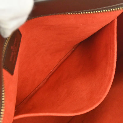 Louis Vuitton Sarria Damier, Brown, Canvas, Handbag