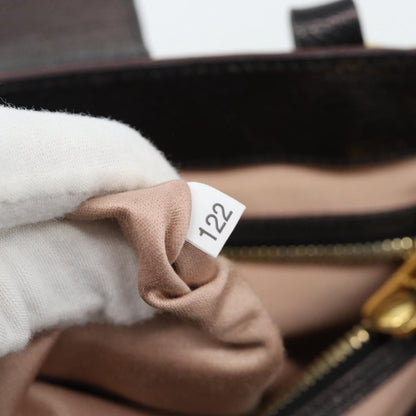 Miu Miu Madras Convertible Lock Leather, Black, Leather, Tote Bag