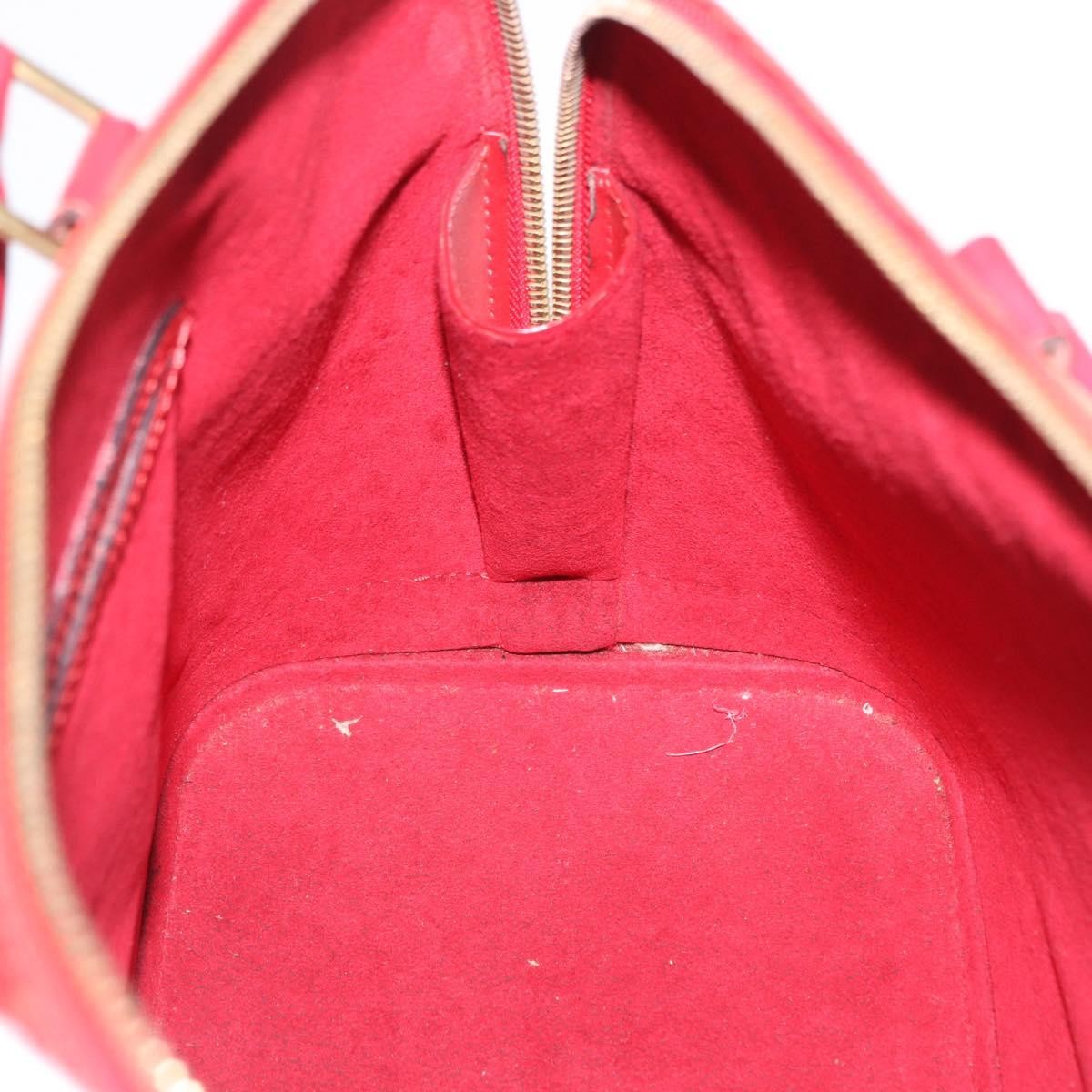 Louis Vuitton Vintage Alma Epi Leather, Red, Leather, Handbag