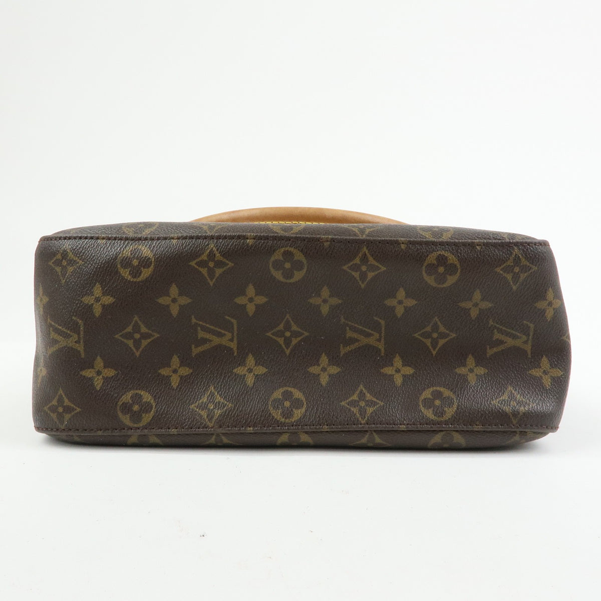 Louis Vuitton Looping Monogram Canvas, Brown, Canvas, Handbag