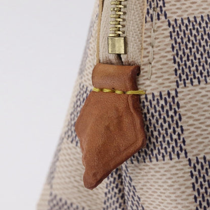 Louis Vuitton Toiletry Pouch Damier, Beige, Canvas, Clutch