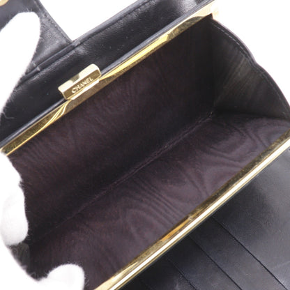 Chanel Timeless CC French Caviar, Black, Leather, Wallet