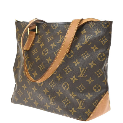 Louis Vuitton Cabas Piano Monogram Canvas, Brown, Canvas, Tote Bag