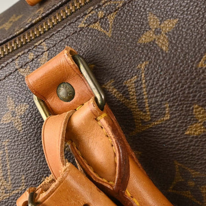Louis Vuitton Keepall Monogram Canvas, Brown, Canvas, Travel Bag