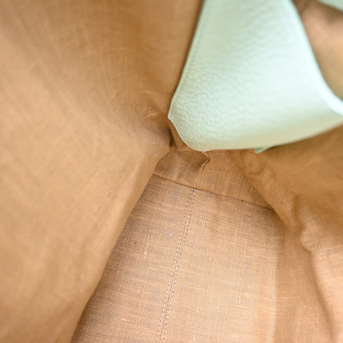 Fendi Roll Selleria Leather, Green, Leather, Tote Bag