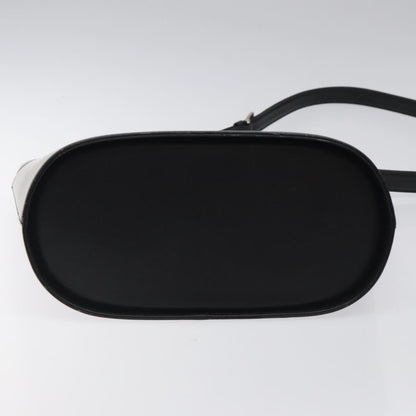 Burberry House Check, Black, Leather, shoulder