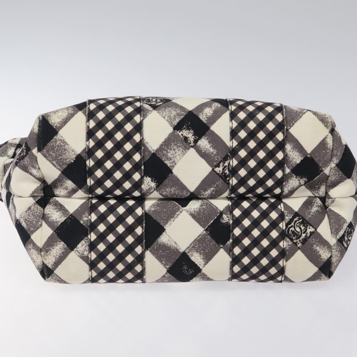 Chanel, Black, Canvas, handbag