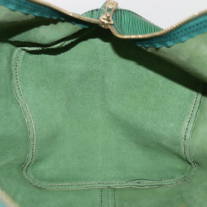 Louis Vuitton Keepall 50, Green, Leather, travel