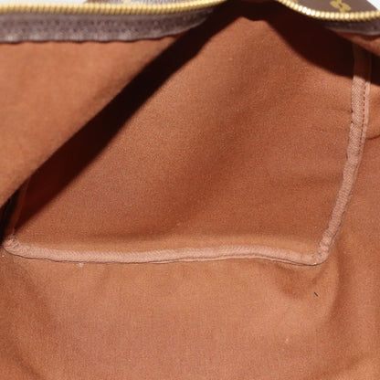 Louis Vuitton Keepall 55, Brown, Canvas, travel