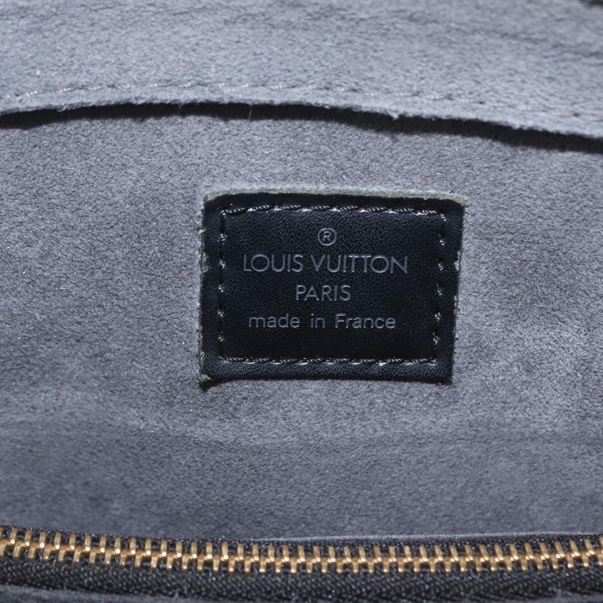 Louis Vuitton Pont Neuf Epi Leather, Black, Leather, Handbag