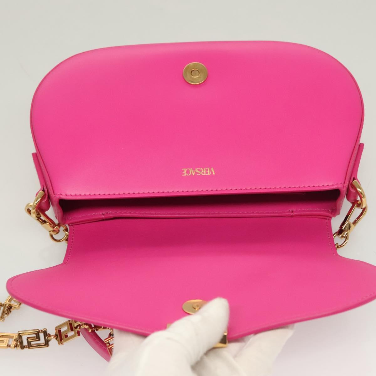 Versace GRECA GODDESS, Pink, Leather, shoulder