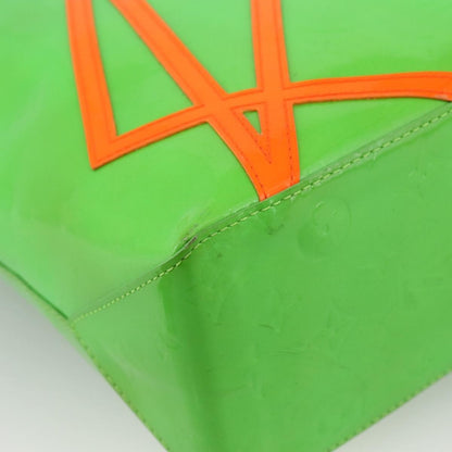 Louis Vuitton Robert Wilson Reade Vernis, Green, Patent Leather, Tote Bag