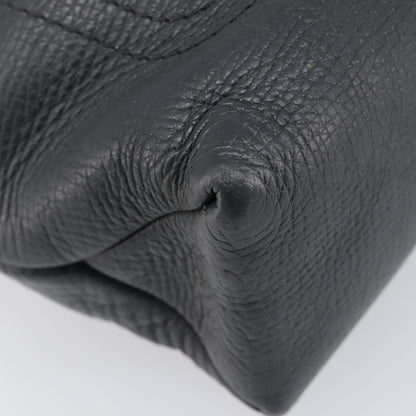 Louis Vuitton Shawnee Pochette Utah Leather, Gray, Leather, Clutch