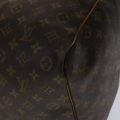Louis Vuitton Keepall 60, Brown, Canvas, travel