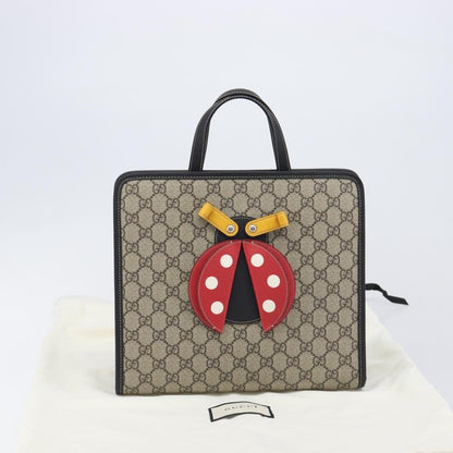 Gucci Children's Convertible GG Coated Canvas with Applique, Beige, Canvas, Tote Bag