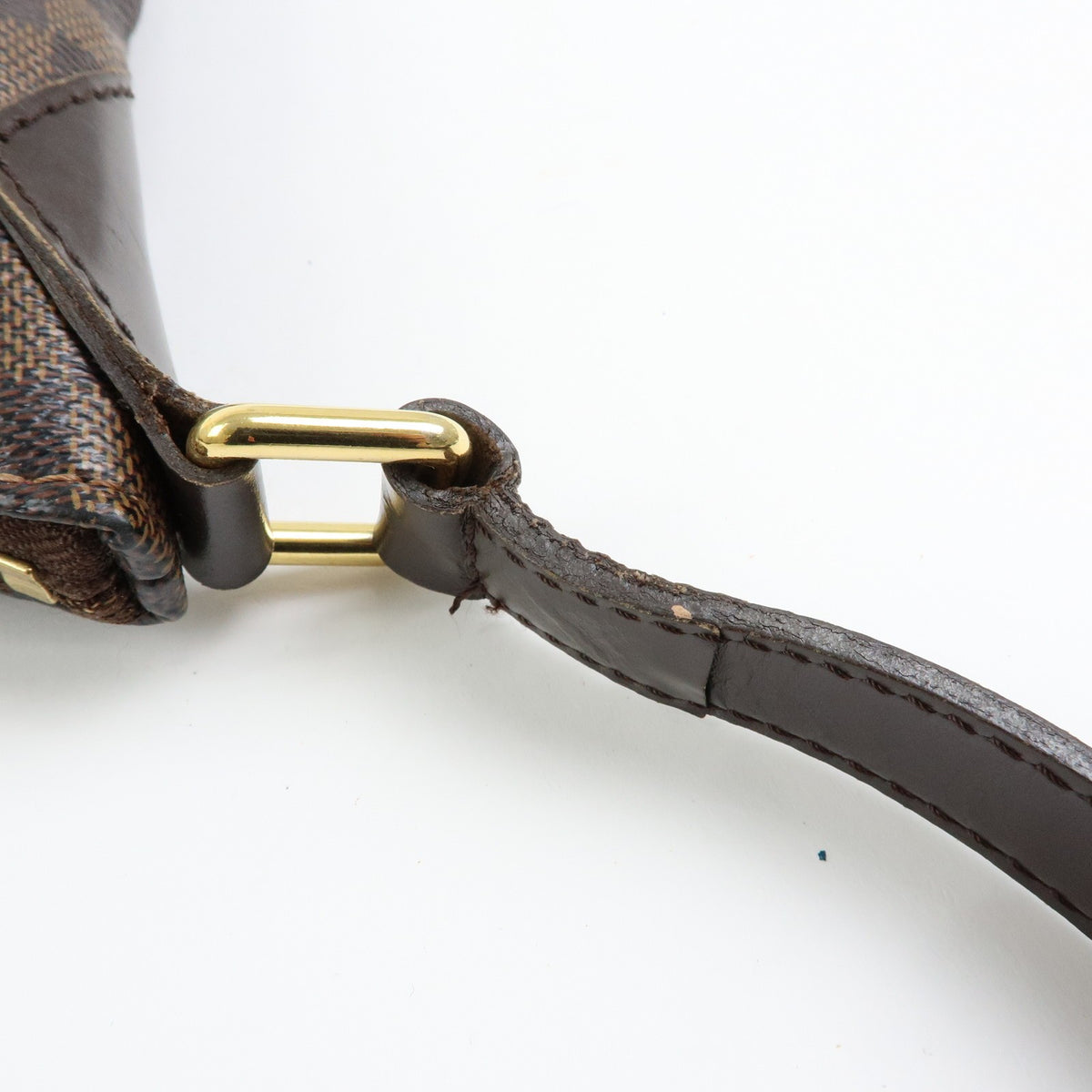 Louis Vuitton Bloomsbury Damier, Brown, Canvas, Shoulder Bag