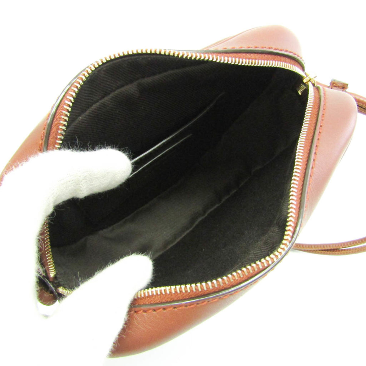 Saint Laurent Le Monogramme Coeur Monogram All Over Coated Canvas and Leather, Brown, Leather, Clutch