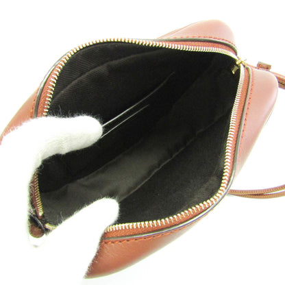Saint Laurent Le Monogramme Coeur Monogram All Over Coated Canvas and Leather, Brown, Leather, Clutch