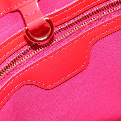 Louis Vuitton Wilshire Monogram Vernis, Pink, Patent Leather, Handbag