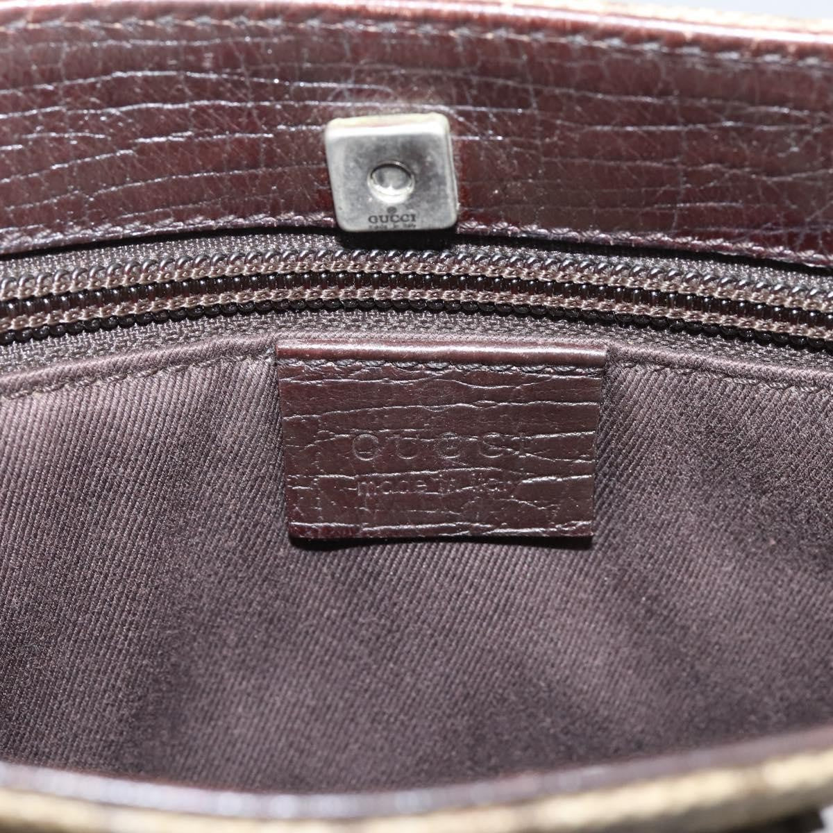 Gucci Joy Plus Flat GG Coated Canvas, Beige, Canvas, Tote Bag