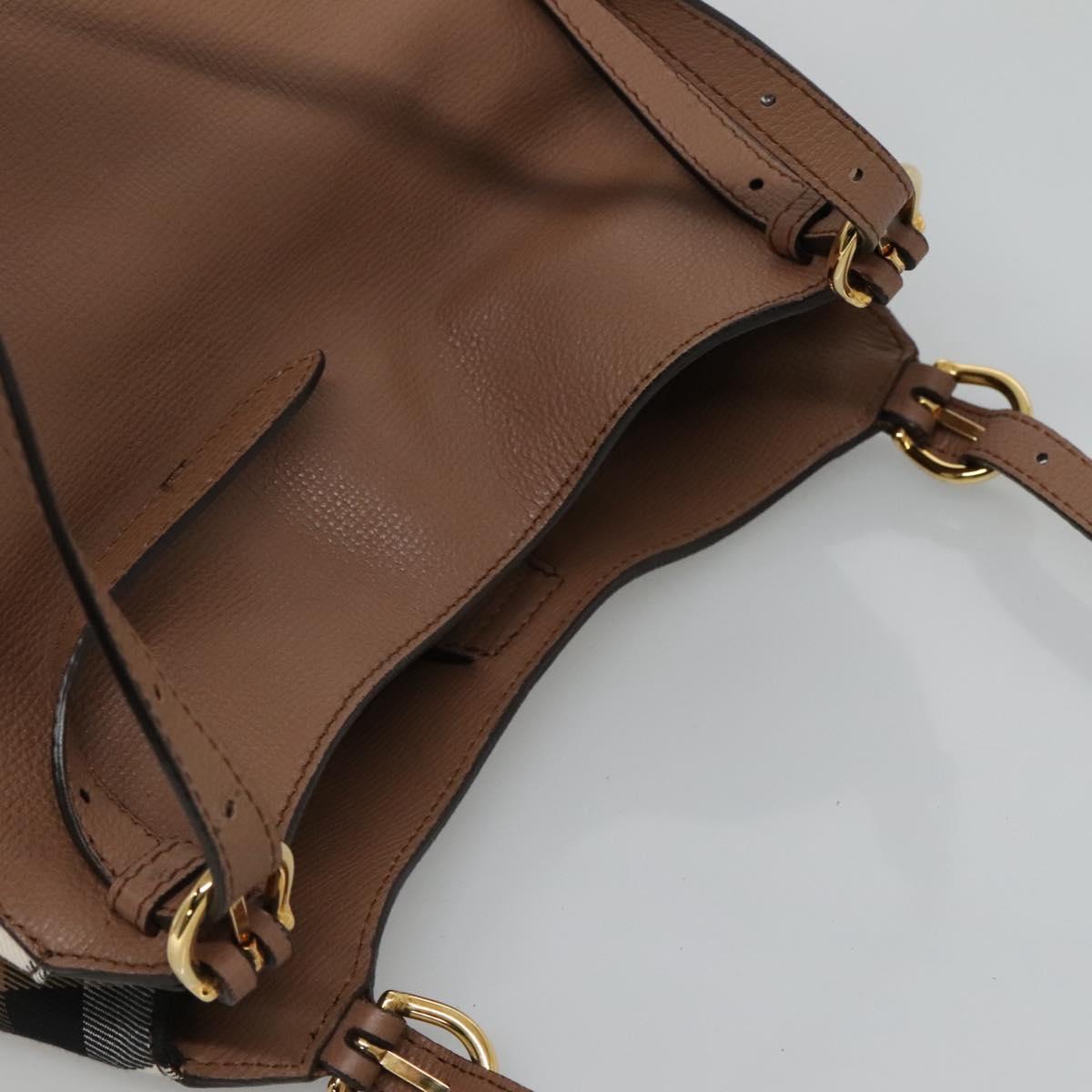 Burberry Canterbury, Brown, Leather, shoulder