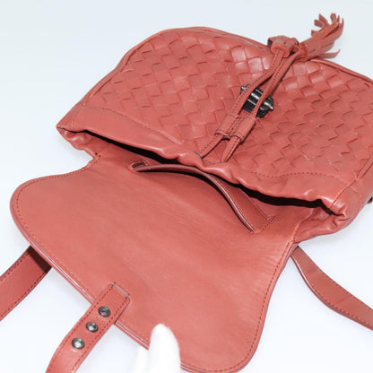 Bottega Veneta Intrecciato, Brown, Leather, shoulder