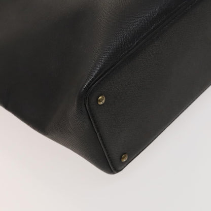 Chanel Cabas, Black, Leather, tote