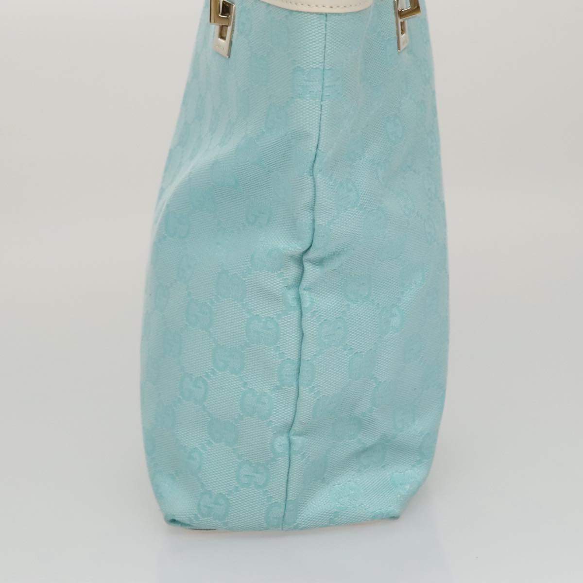 Gucci GG canvas, Blue, Canvas, tote