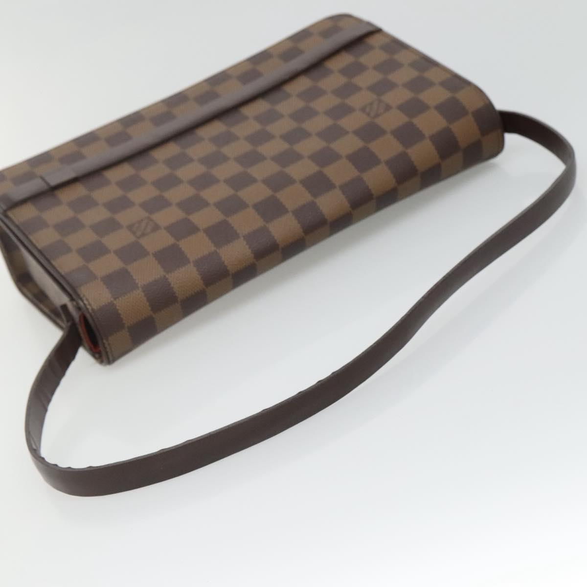 Louis Vuitton Tribeca, Brown, Canvas, shoulder