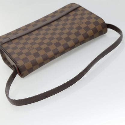 Louis Vuitton Tribeca, Brown, Canvas, shoulder