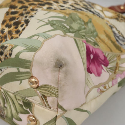 Salvatore Ferragamo Gancini Zip Pouch Leather, MULTICOLOUR, NYLON, Clutche & pouche