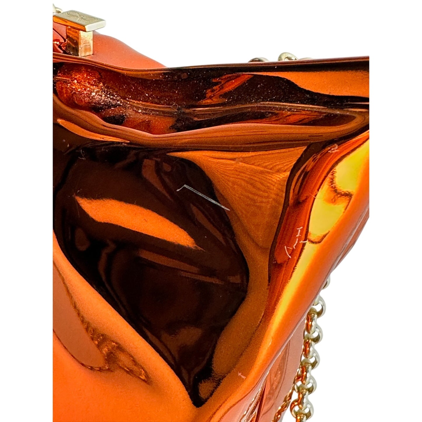 ANYA HINDMARCH Crisp Packet Metal Clutch